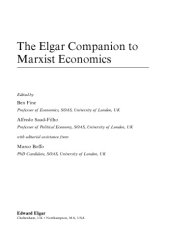 book The Elgar companion to Marxist economics