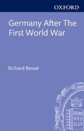 book Germany after the First World War