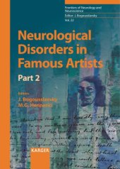 book Neurological disorders in famous artists: fascinating insights into the relationship between brain disease and creativity