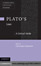 book Plato's 'Laws': a critical guide