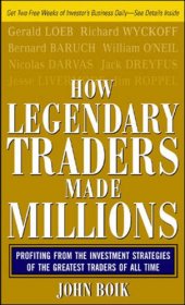 book How Legendary Traders Made Millions