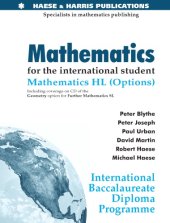 book Mathematics for the international student: international baccalaureat mathematics HL (options), international baccalaureate diploma programme