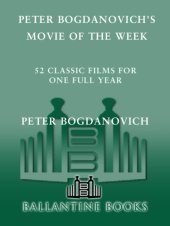 book Peter Bogdanovich's Movie of the Week