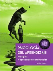 book Psicología del Aprendizaje. Principios y Aplicaciones