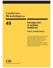 book Introducción al análisis multinivel