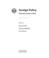book Foreign Policy: Theories, Actors, Cases