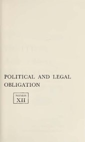 book Political and Legal Obligation