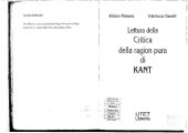 book Lettura della Critica della ragion pura di Kant