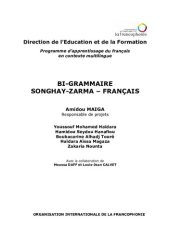 book BI-GRAMMAIRE SONGHAY-ZARMA – FRANÇAIS