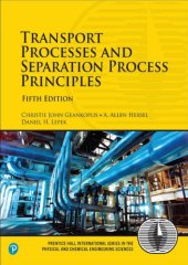 book Transport Processes and Separation Process Principles