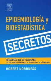 book Epidemiología y bioestadística.