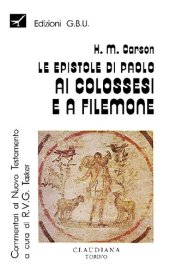 book Le epistole di Paolo ai Colossesi e a Filemone