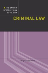 book Criminal law