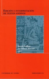 book Edición e interpretación de textos andinos: actas del congreso internacional