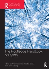 book The Routledge Handbook of Syntax