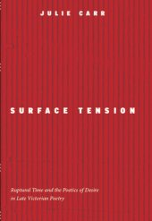 book Surface tension: ruptural time and the poetics of desire in late Victorian poetry