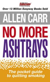 book Allen Carr's No More Ashtrays