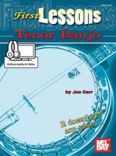 book First Lessons Tenor Banjo Includes Online Audio