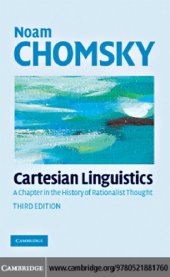 book Cartesian linguistics