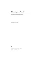 book Balancing on a planet: the future of food and agriculture