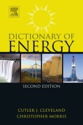 book Dictionary of energy