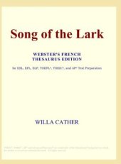 book Willa Cather's the song of the lark