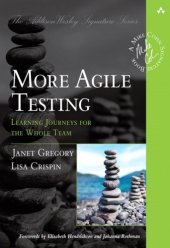 book More agile testing learning journeys for the whole team