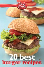 book Betty Crocker 20 Best Burger Recipes