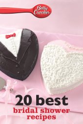 book Betty Crocker 20 best bridal shower recipes