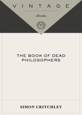 book The Book of Dead Philosophers