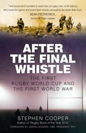 book After the final whistle: the first Rugby World Cup and the First World War