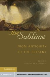 book The sublime: from antiquity to the present