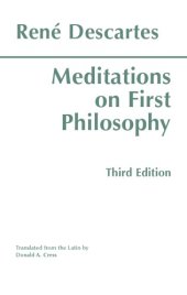 book Meditations on first philosophy