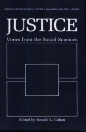 book Justice: views from the social sciences