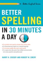 book Better Spelling in 30 Minutes a Day