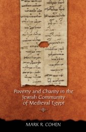 book Poverty and Charity in the Jewish Community of Medieval Egypt