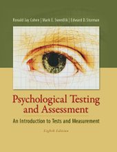 book Psychological testing and assessment an introduction to tests and measurement