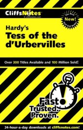 book CliffsNotes on Hardy's Tess of the d'Urbervilles