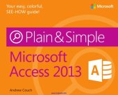 book Microsoft Access 2013 plain & simple