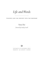 book Life and words violence and the descent into the ordinary