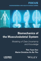 book Biomechanics of the musculoskeletal system: modeling of data uncertainty and knowledge