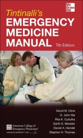 book Tintinalli's Emergency Medicine Manual