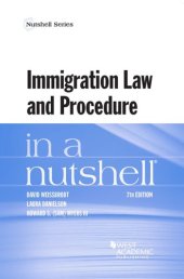 book Immigration Law and Procedure in a Nutshell