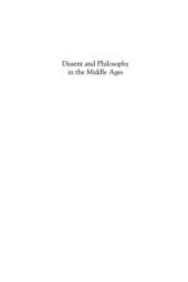 book Dissent and philosophy in the Middle Ages: Dante and his precursors