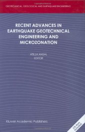 book Recent Advances in Earthquake Geotechnical Engineering and Microzonation