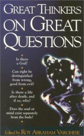 book Great Thinkers on Great Questions