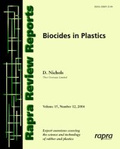 book Biocides in Plastics: Rapra Review Report 180