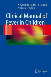 book Clinical Manual of Fever in Children