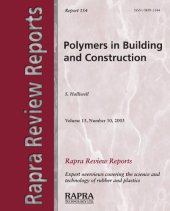 book Polymers in Building and Construction