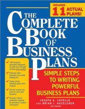 book The Complete Book of Business Plans: Simple Steps to Writing Powerful Business Plans